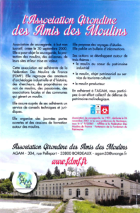 L'association Girondine des Amis des Moulins